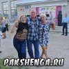 Пакшары и гости Пакшеньги на празднике День деревни 12 июля 2014 года